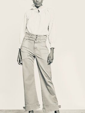 Veronica Beard Marley Convertible
Leg High Rise Pants